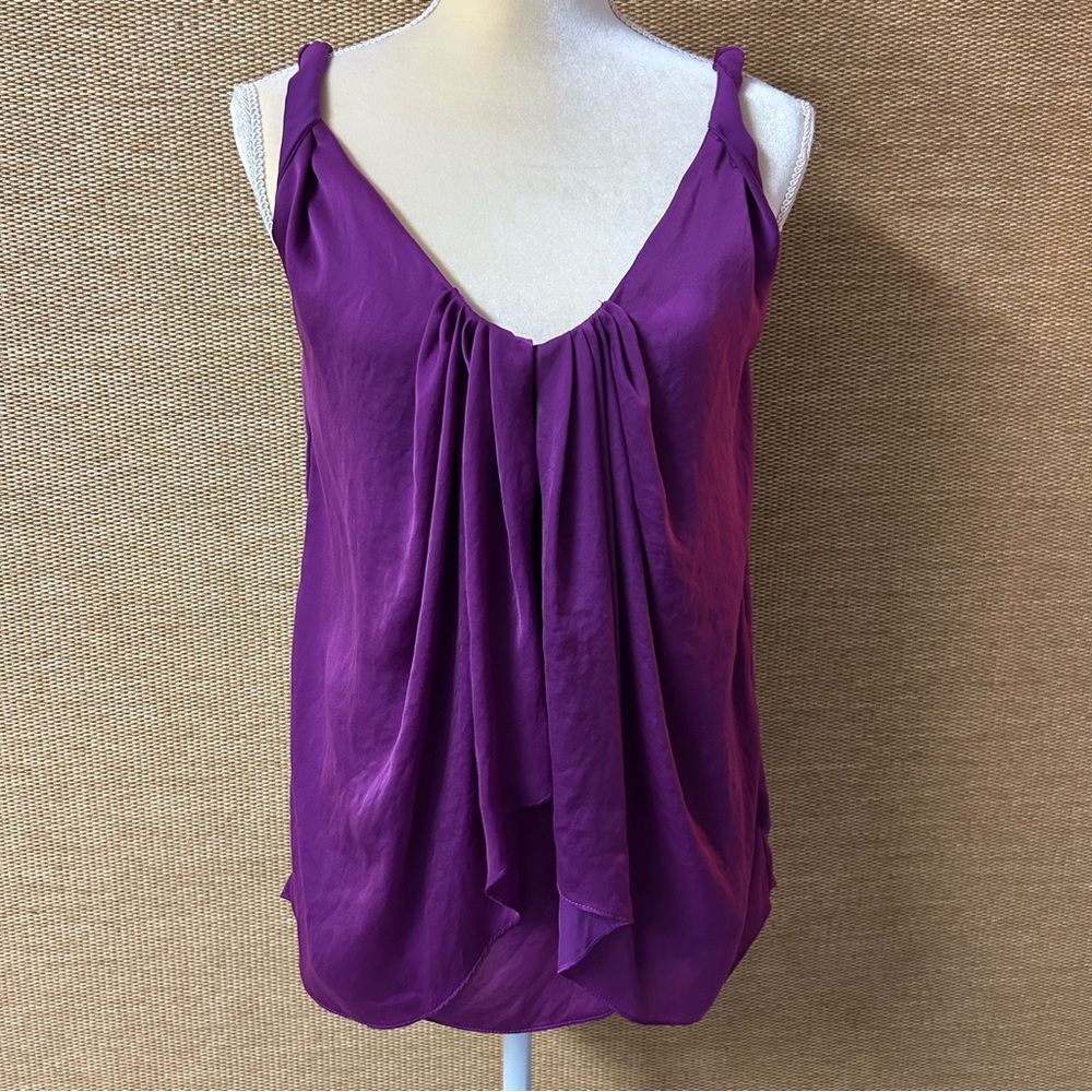 Diane Von Furstenberg Top Womens 4 Purple